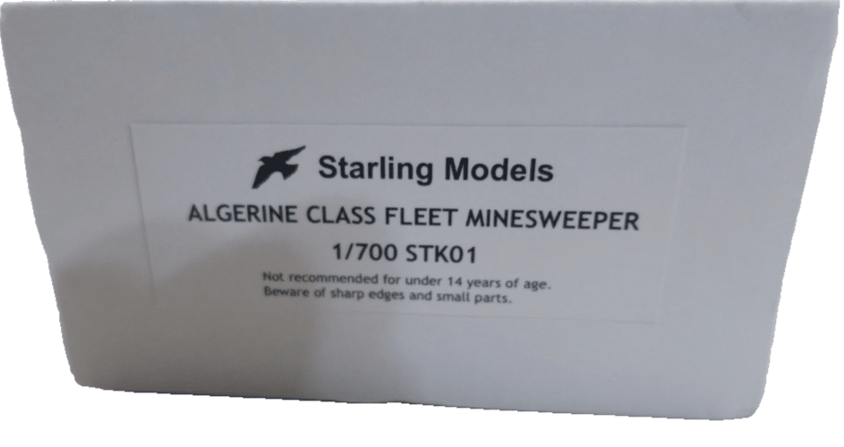 Starling Models HMS Brave, Algerine class minesweeper 1/350 Model Kit STK01 - WISE GUYS HOBBIES LLC