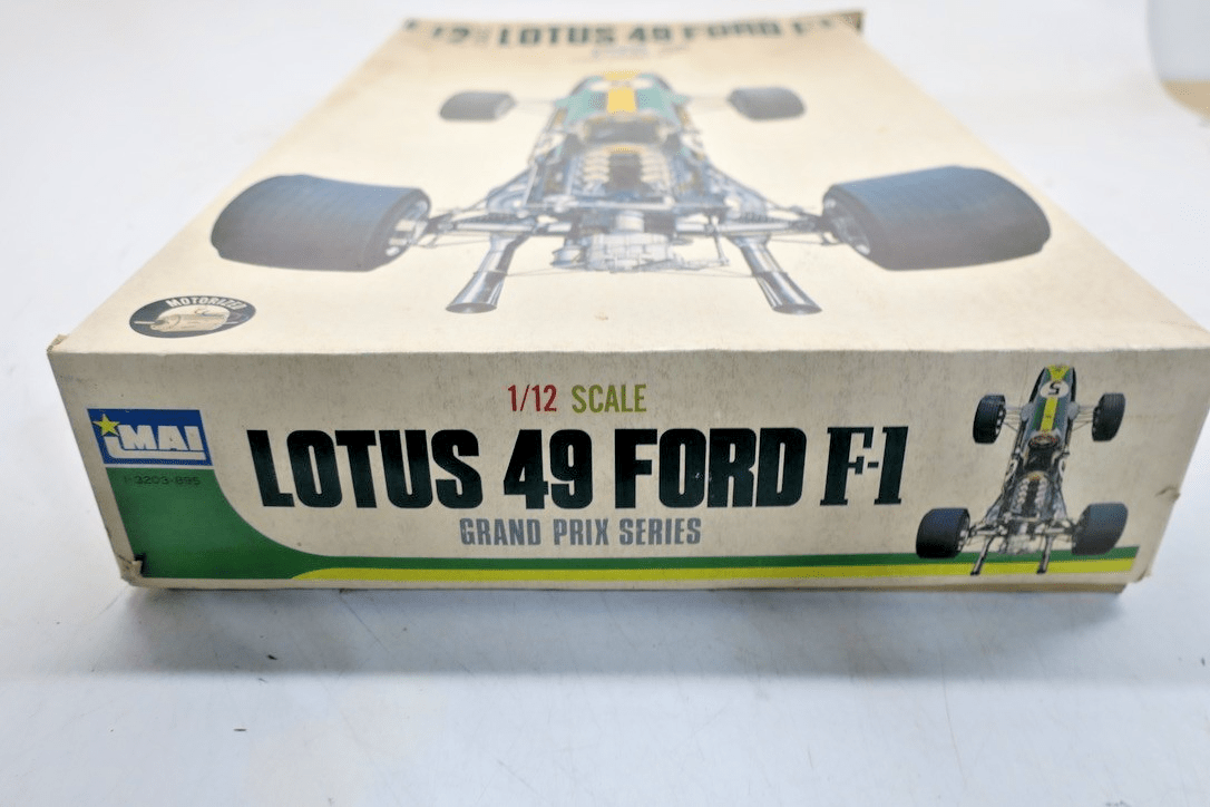 Imai 3203 Motorized Lotus 49 Ford F - 1 Grand Prix Series Assembly Kit 1/12 - WISE GUYS HOBBIES LLC