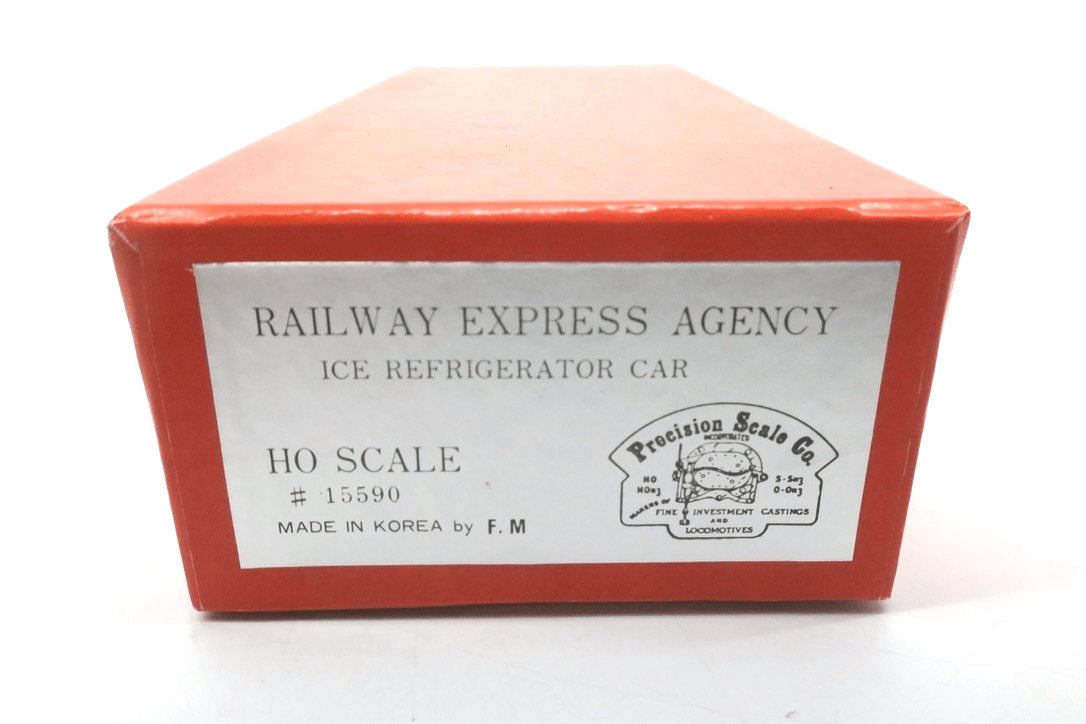 Precision Scale Models 15590 HO BRASS Railway Express Agency Ice Car unpainted - WISE GUYS HOBBIES LLC