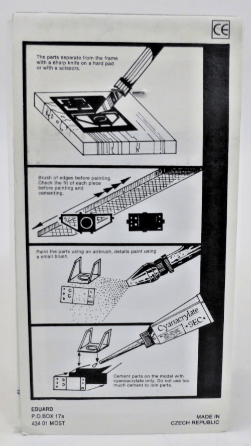 Eduard Photo Etch 1/48 Curtiss H - 75/P36 Detail Set 48069 - WISE GUYS HOBBIES LLC