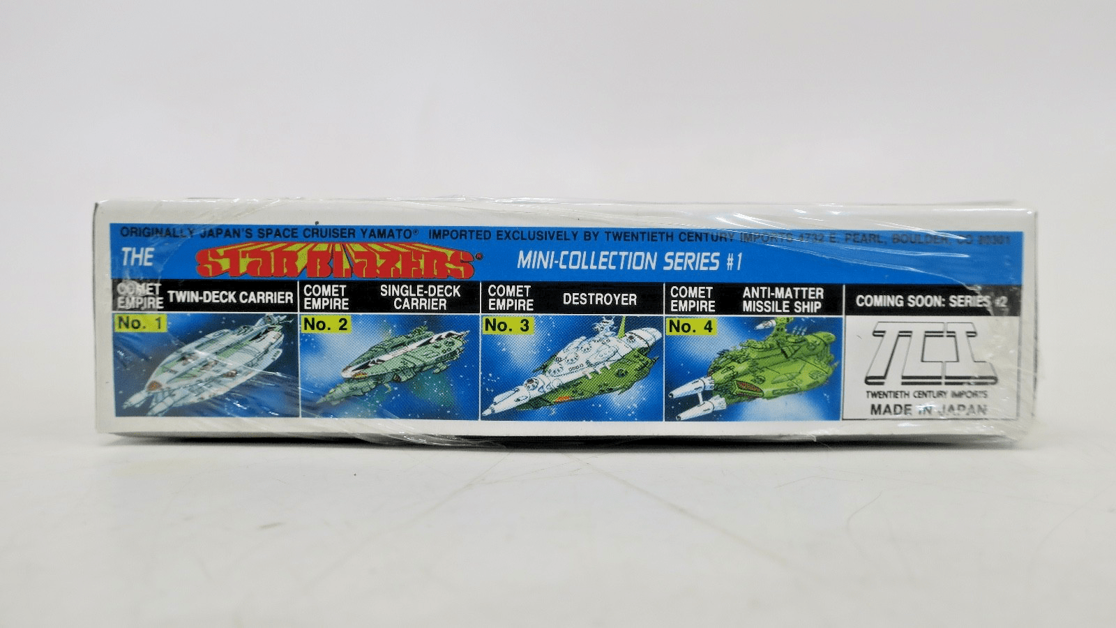 TCI Star Blazers Comet Empire Single-Deck Carrier Mini Model Kit 2 - WISE GUYS HOBBIES LLC