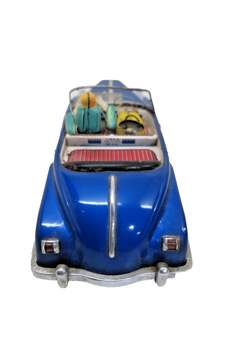 Vintage - Tin Battery Operated “Photoing on Car” Toy - Original Box - 1960's - WISE GUYS HOBBIES LLC