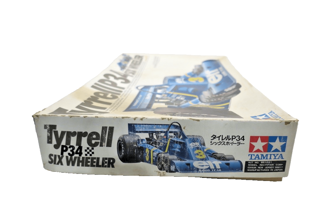 Tamiya Tyrrell P34 Six Wheeler Model Kit 1:12 BS1221 Formula one - WISE GUYS HOBBIES LLC