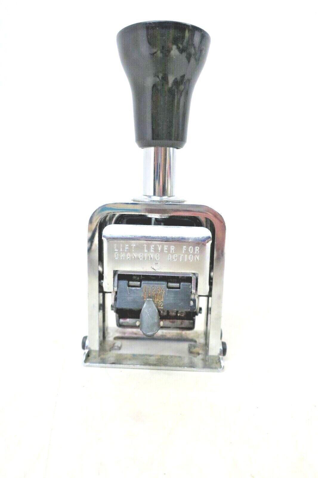 VINTAGE ERTAN Automatic Numbering Machine Model 188 W/ ORIGINAL BOX - WISE GUYS HOBBIES LLC
