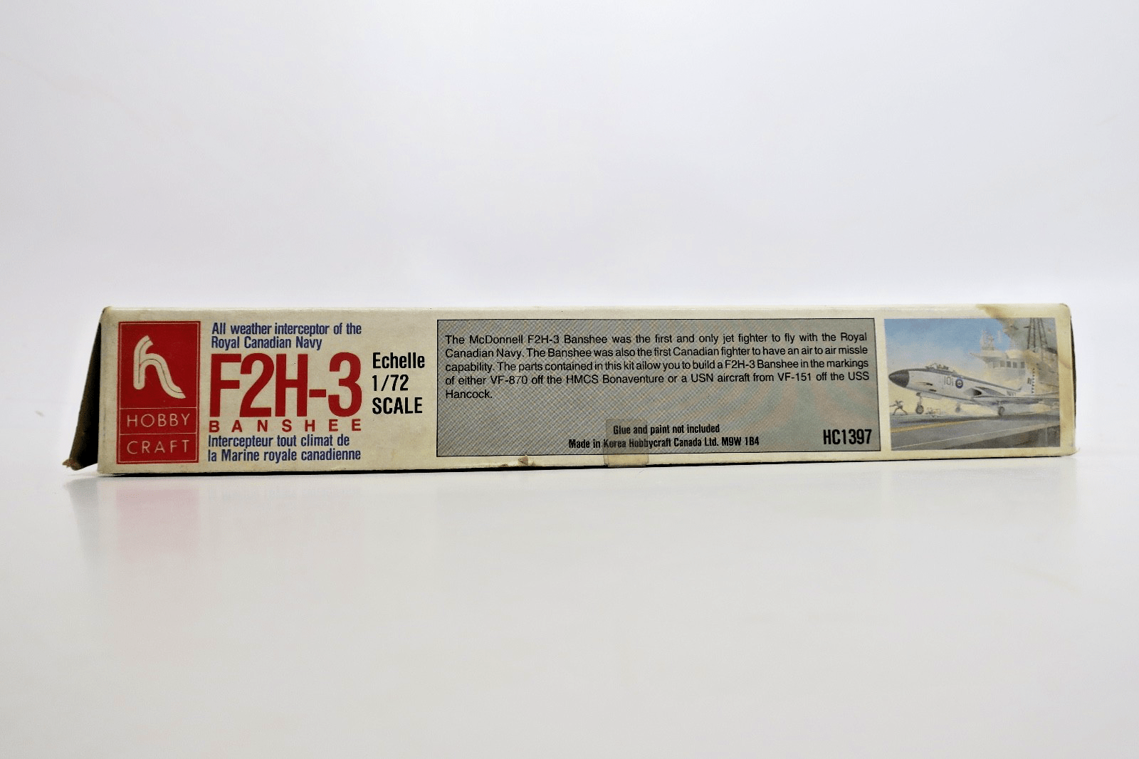 Hobby Craft 1/72 F2H - 3 Banshee Model Kit HC1397 - WISE GUYS HOBBIES LLC