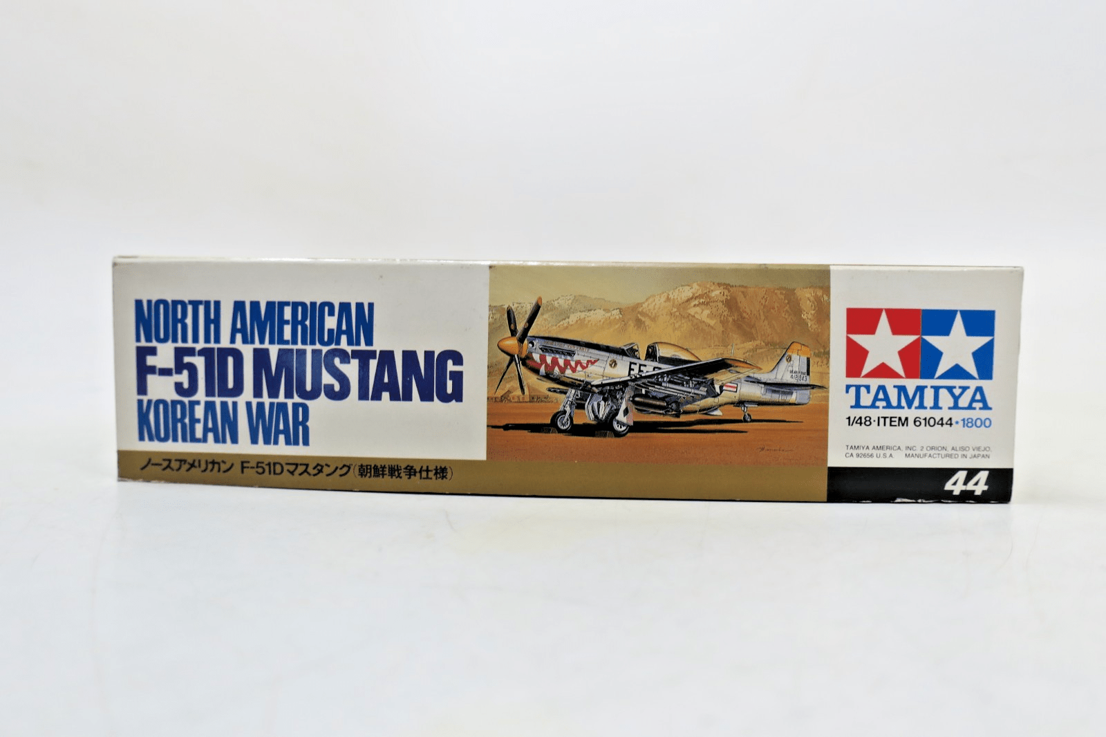 Tamiya 1/48 North American F - 51D Mustang Korean War Model Kit 44 - WISE GUYS HOBBIES LLC