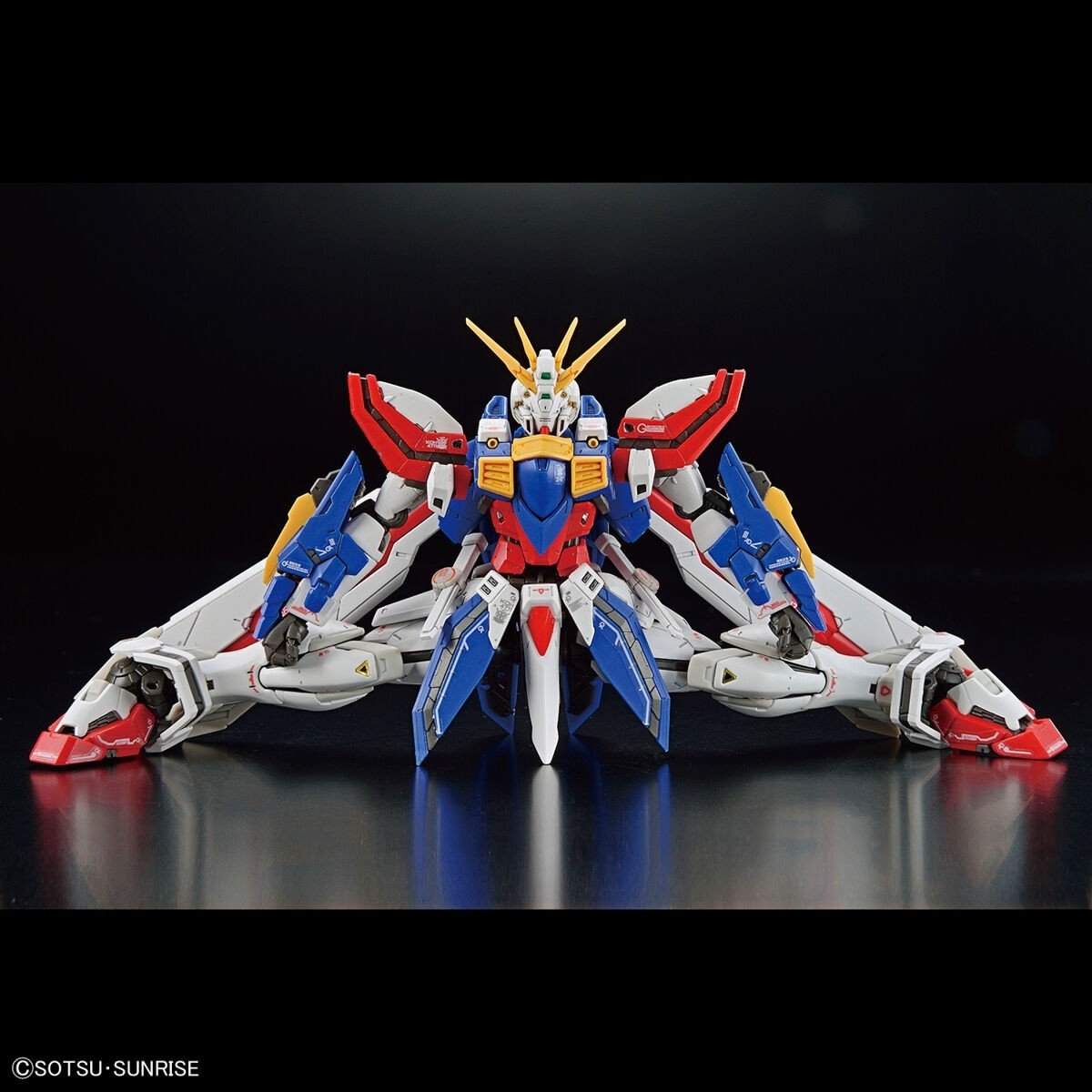 Bandai G Gundam RG 1/144 Burning Gundam Model Kit - WISE GUYS HOBBIES LLC