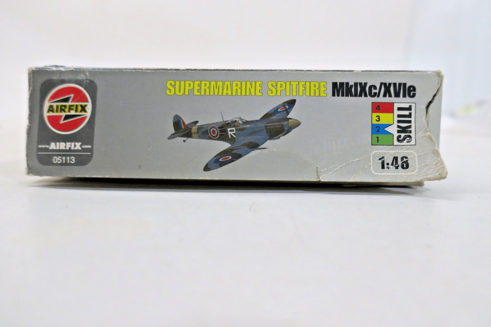 Airfix 1/48 Supermarine Spitfire MkIXc/XVIe Model Kit A05113 USED - WISE GUYS HOBBIES LLC