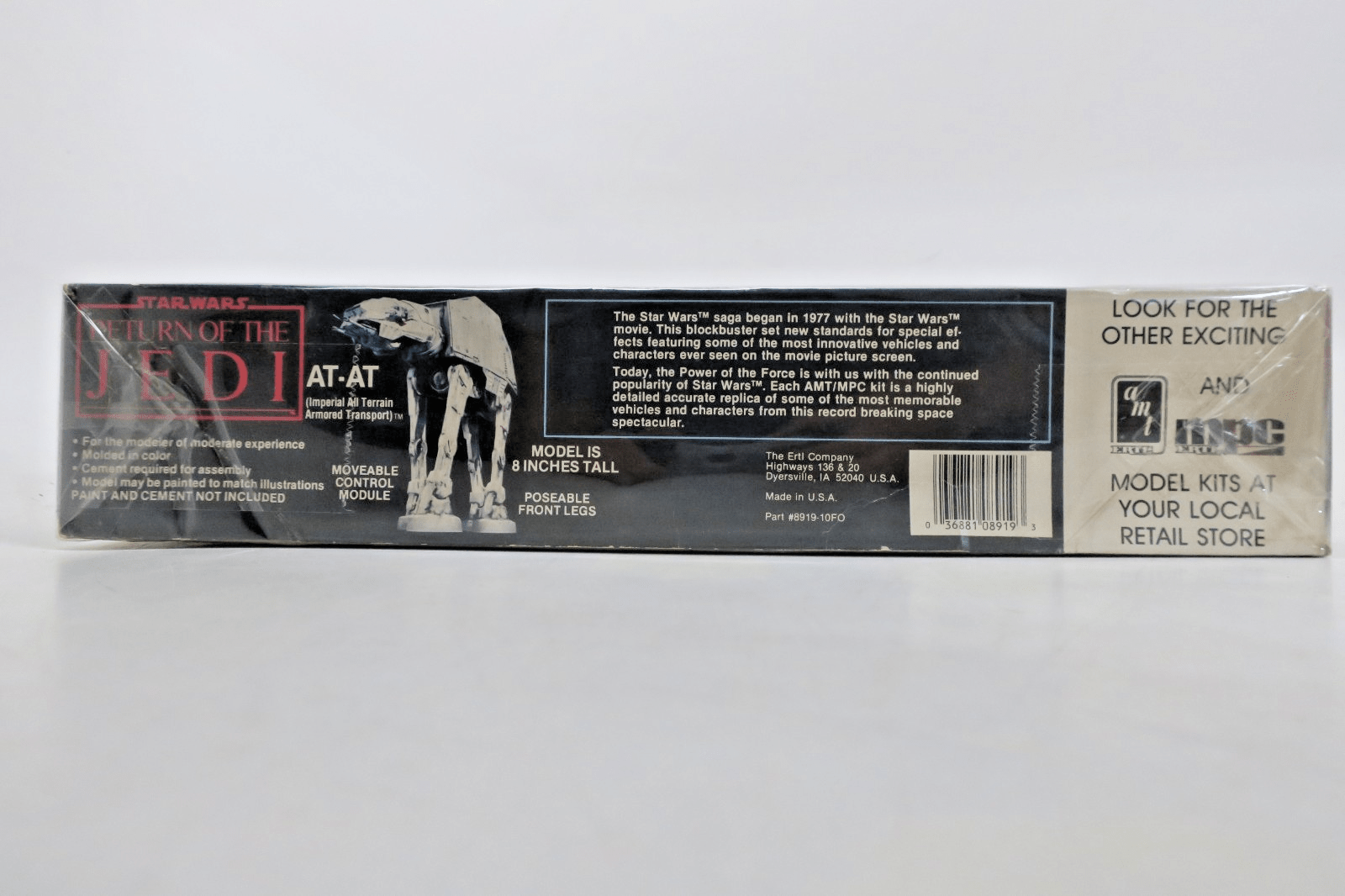MPC Star Wars Return Of The Jedi AT-AT Model Kit 8919 SEALED - WISE GUYS HOBBIES LLC