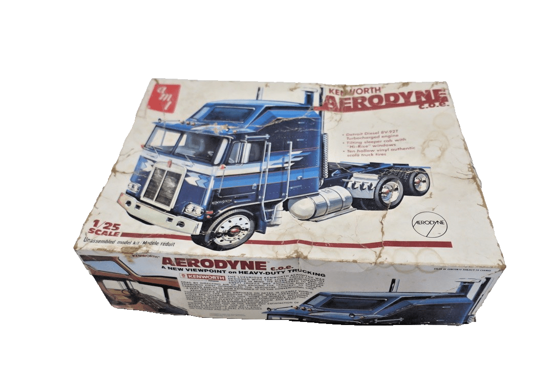 AMT 5018 Kenworth COE Aerodyne Original Kit 1/25 Scale - WISE GUYS HOBBIES LLC