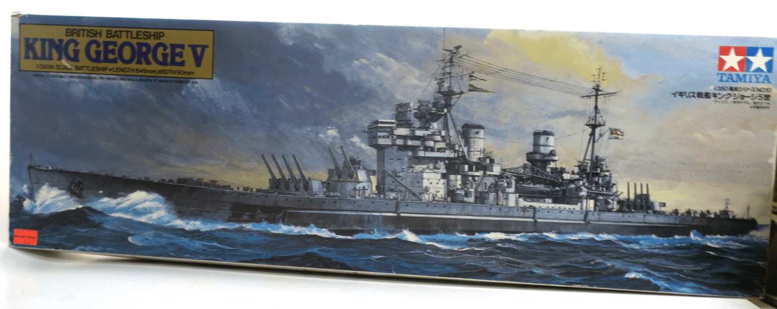 Tamiya 1/350 U.S. King George V Model Kit 7310 - WISE GUYS HOBBIES LLC