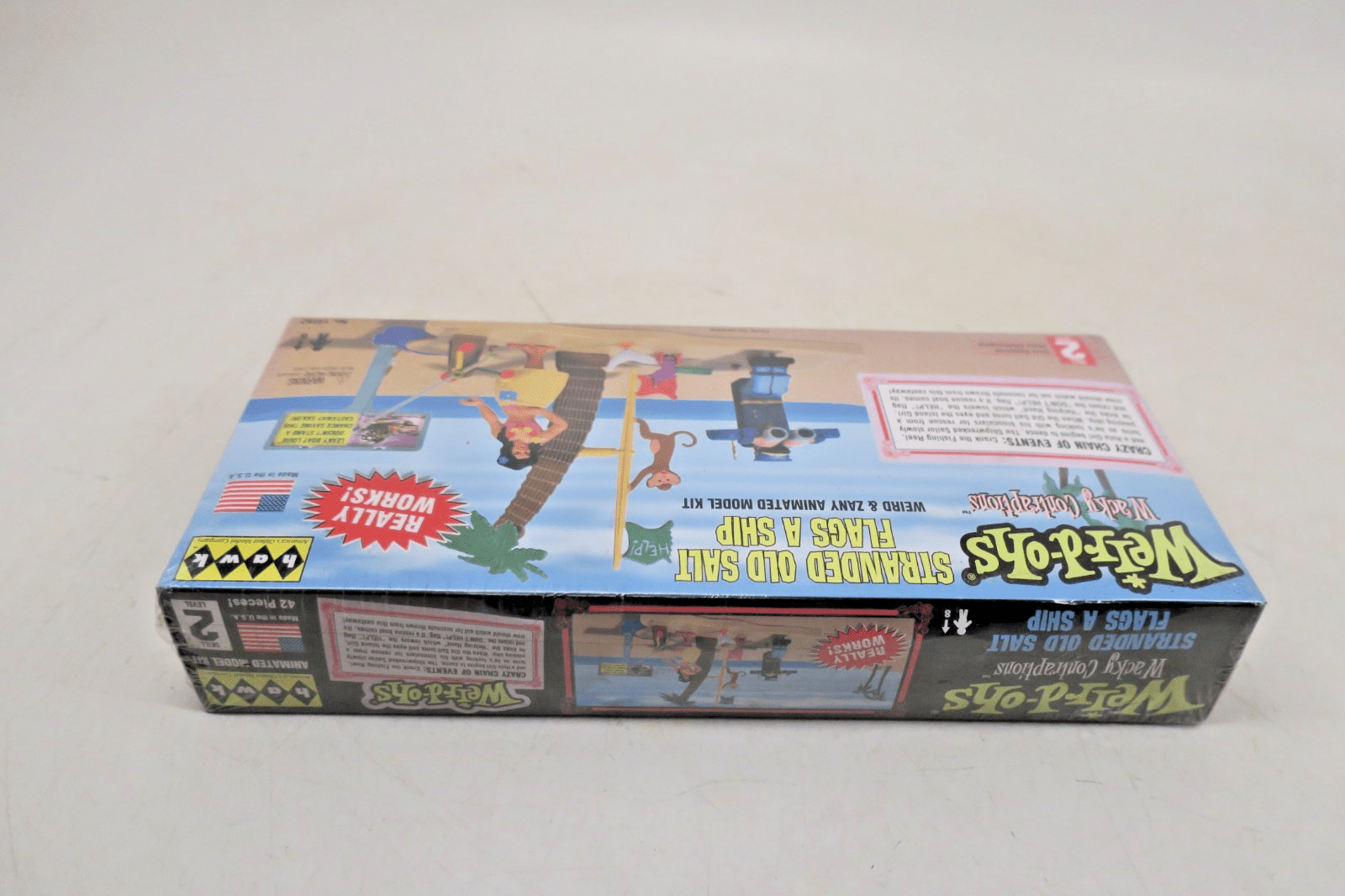hawk Weird - Ohs Stranded Old Salt Flags A Ship Model Kit 15987 - WISE GUYS HOBBIES LLC