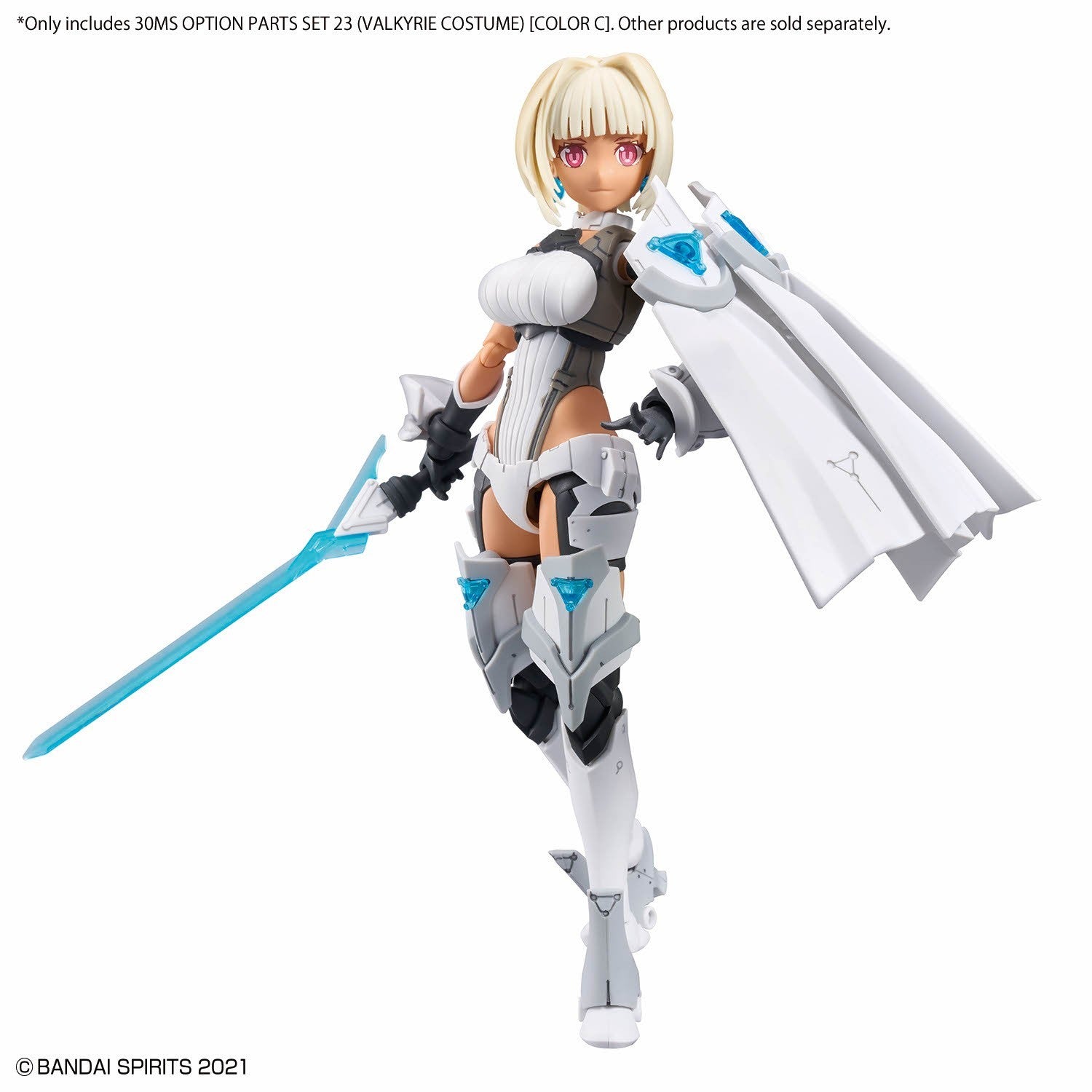 Bandai 30MS Option Parts Set 23 (Valkyrie Costume) [Color C] Model Kit - WISE GUYS HOBBIES LLC