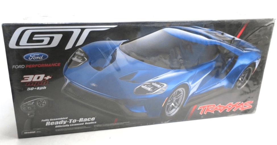 Traxxas Ford GT 1/10 Scale AWD Supercar Ready - To - run 83056 - 4 Silver - WISE GUYS HOBBIES LLC