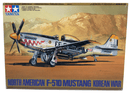 Tamiya 1/48 North American F - 51D Mustang Korean War Model Kit 44 - WISE GUYS HOBBIES LLC