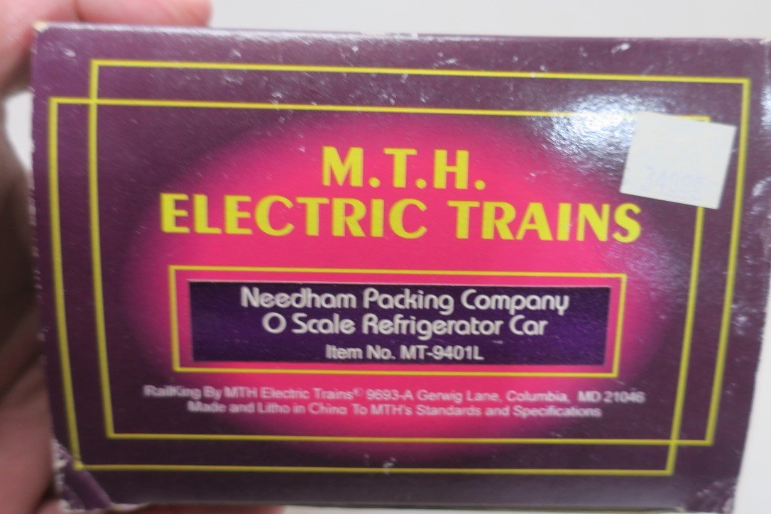 MTH MT - 9401L Needham Packing Company Refrigerator Car - WISE GUYS HOBBIES LLC