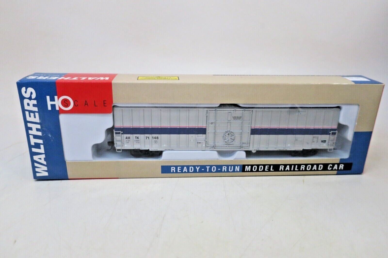 WALTHERS 932-6041 60' EXPRESS BOXCAR AMTRAK PHASE 4  71148 - WISE GUYS HOBBIES LLC