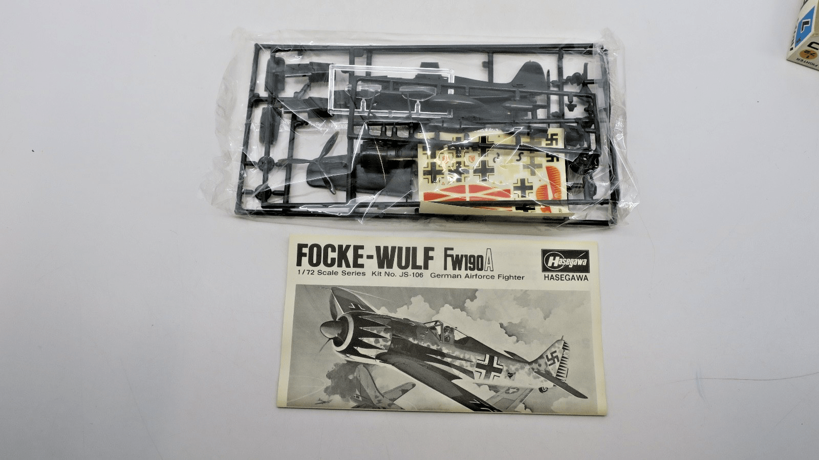 Hasegawa 1/72 Focke - Wulf FW - 109A Model Kit - WISE GUYS HOBBIES LLC