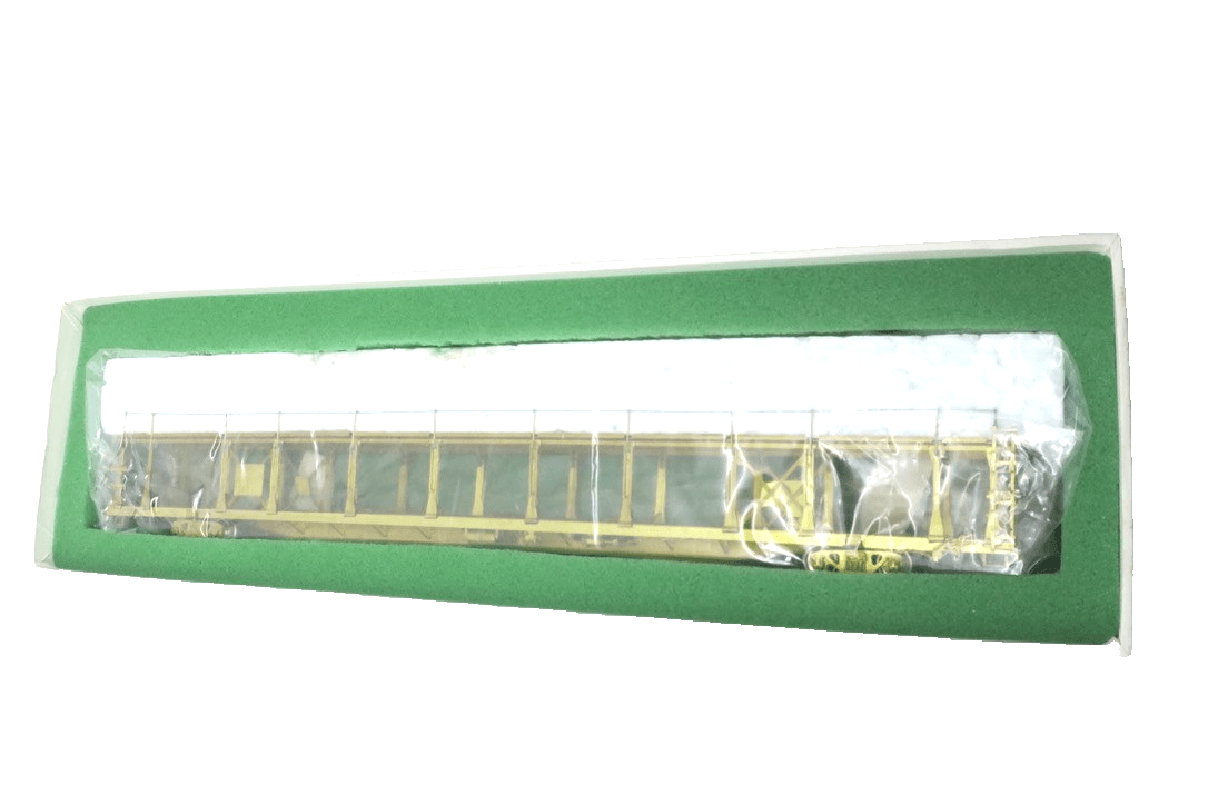Overland Models HO Scale Brass Unpainted Bi-Level Open Auto Rack OMI-1354 NEW - WISE GUYS HOBBIES LLC