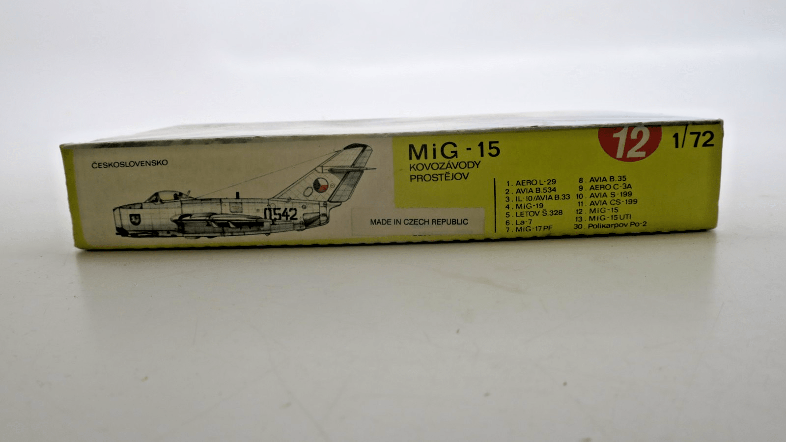 KP 1/72 MiG - 15 Model Kit 12 - WISE GUYS HOBBIES LLC