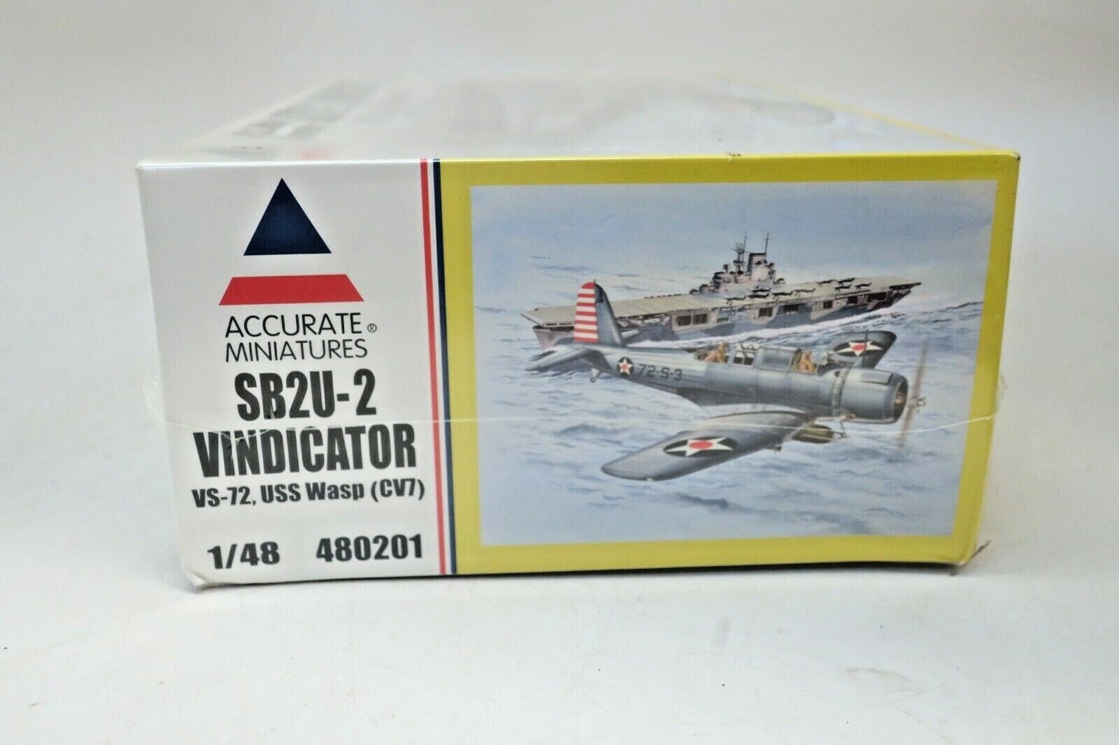 ACCURATE MINIATURES SB2U-2 VINDICATOR VS-72 USS WASP (CV7) 1/48 SCALE 480201 - WISE GUYS HOBBIES LLC