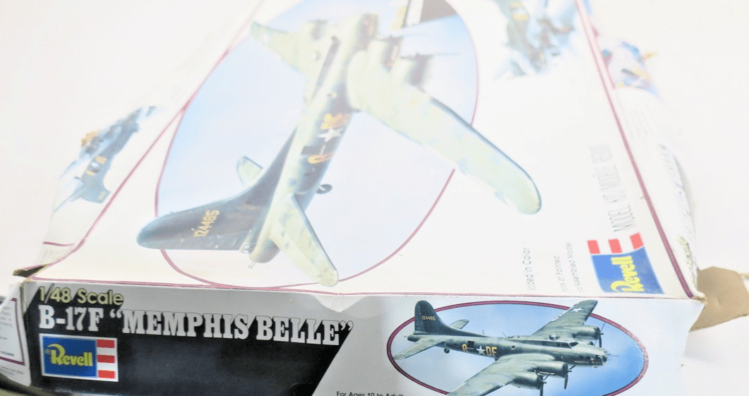 REVELL 1/48 BOEING B - 17F FLYING FORTRESS "MEMPHIS BELLE" H - 197 - WISE GUYS HOBBIES LLC