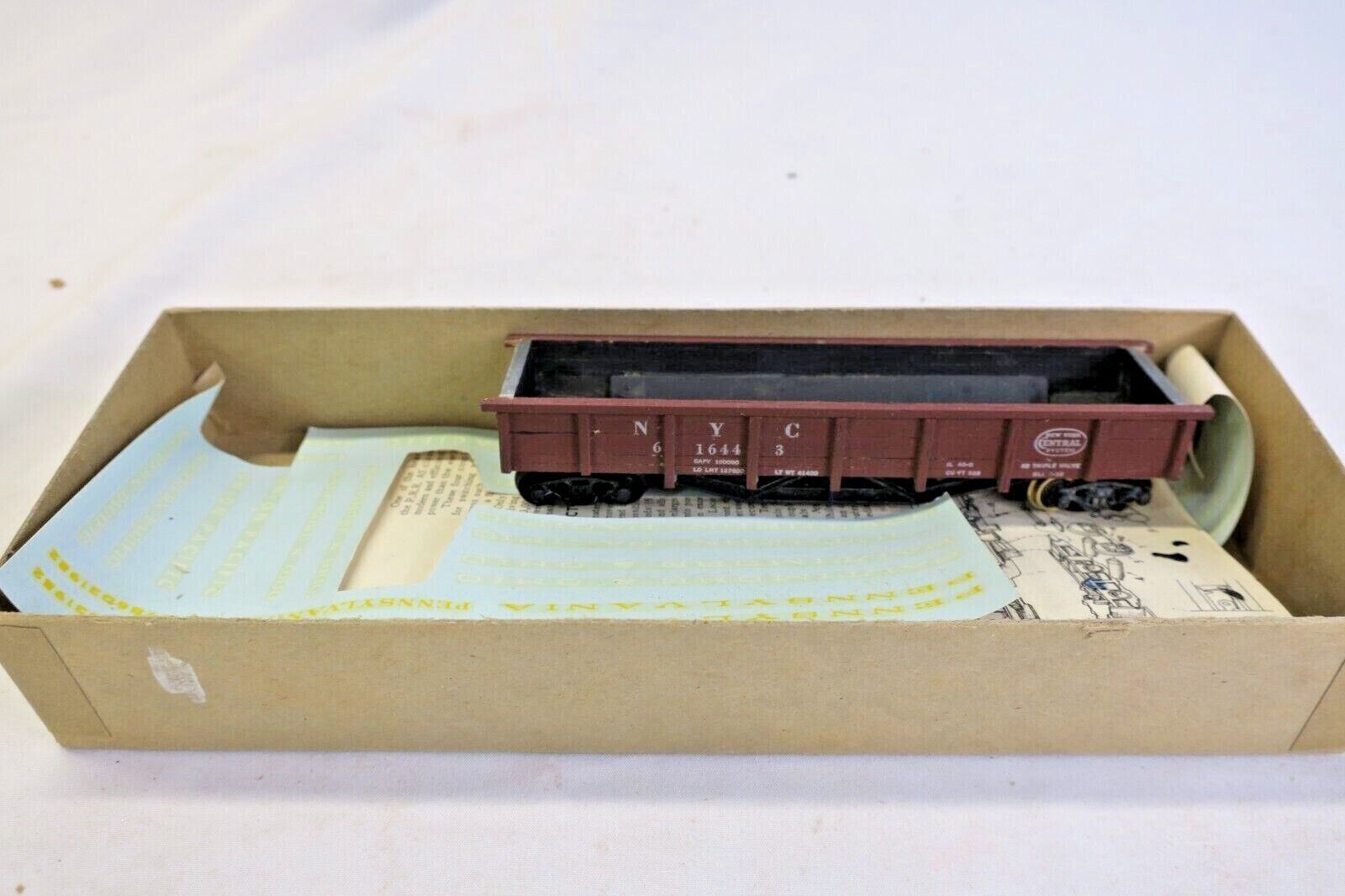 VINTAGE HOBBYLINE HOBBYKIT CABOOSE RED K-81:129 HO SCALE MODEL KIT IN BOX - WISE GUYS HOBBIES LLC