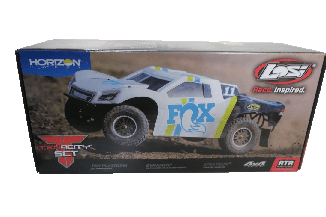 Losi tenacity fox brushed SCT 4x4 NEW - WISE GUYS HOBBIES LLC