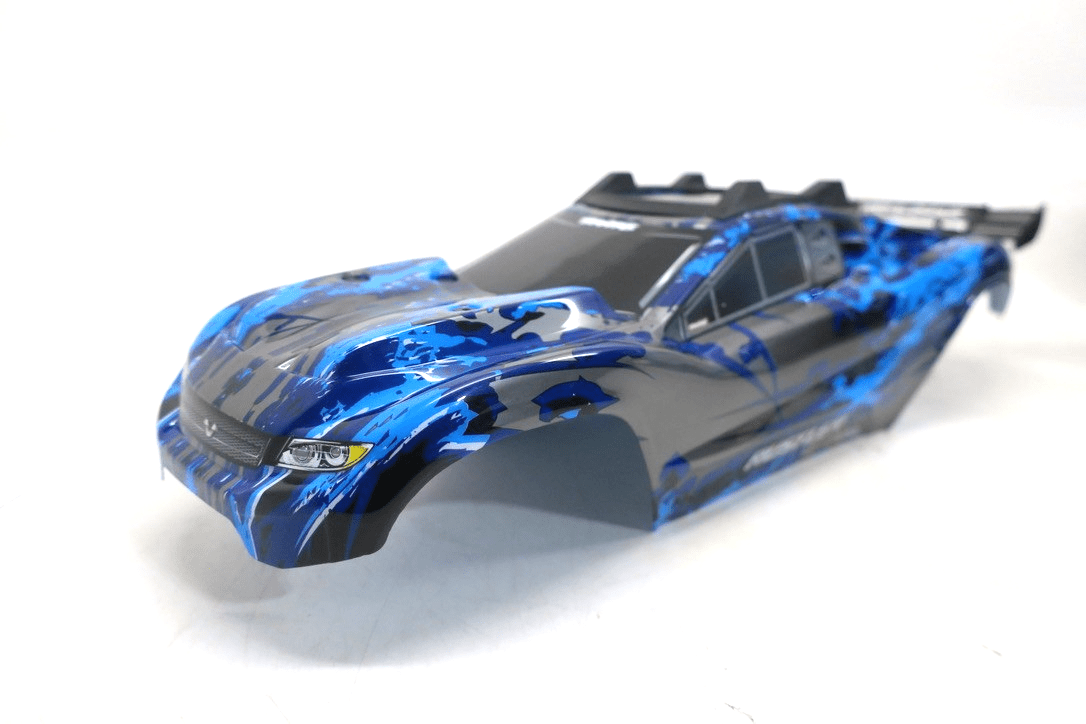 Traxxas Rustler 4X4 VXL Pre - Painted & Assembled Body (Silver) [TRA6717X] - WISE GUYS HOBBIES LLC