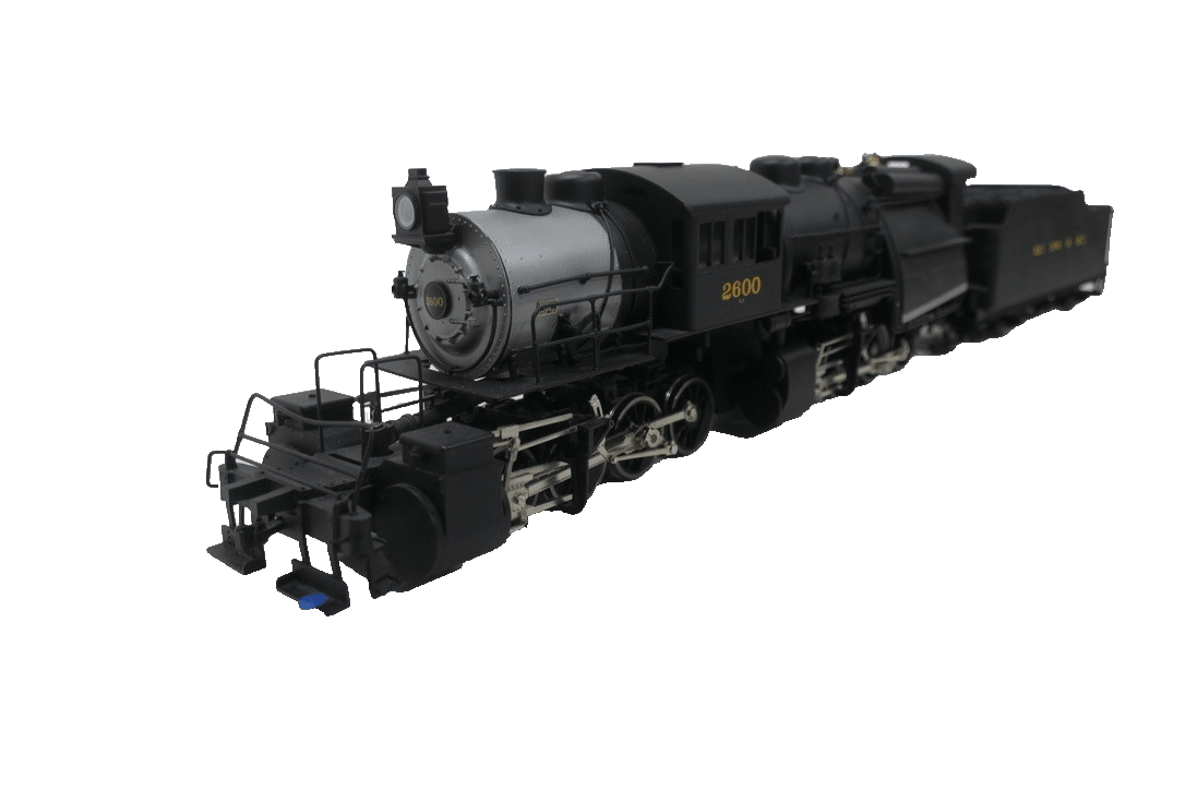Sunset Models 3rd Rail Brass 0 - 8 - 8 - 0 Erie Camelback 2600 2 Rail Locomotive - WISE GUYS HOBBIES LLC