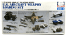 Hasegawa 1/72 US Aircraft Weapon Loading Set Model Kit - WISE GUYS HOBBIES LLC
