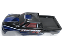 Traxxas Stampede 4x4 Blue Painted Body Black Shell Lid - WISE GUYS HOBBIES LLC