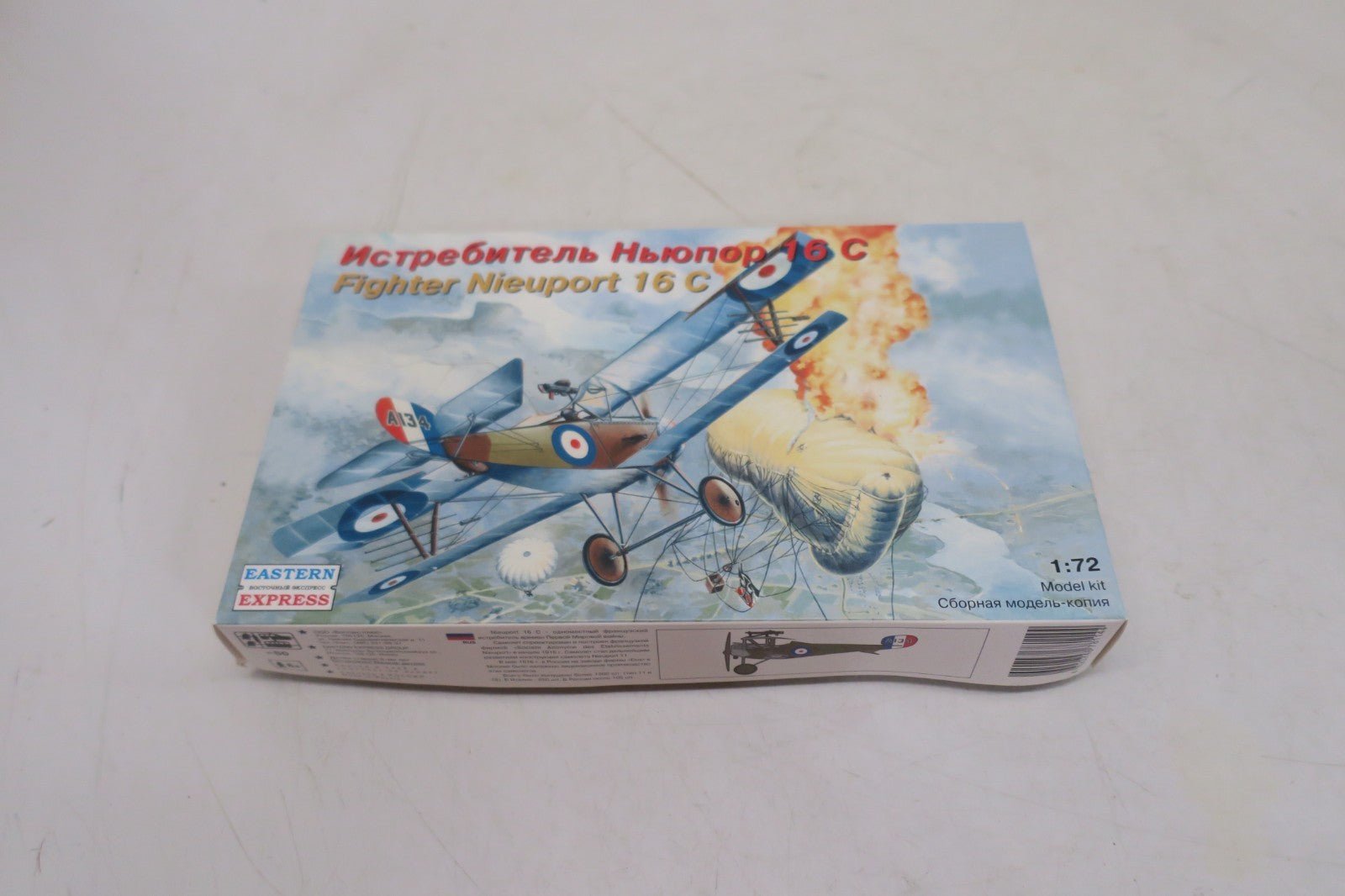 Eastern Express 1/72 Fighter Nieuport 16 C Model Kit 72162 - WISE GUYS HOBBIES LLC