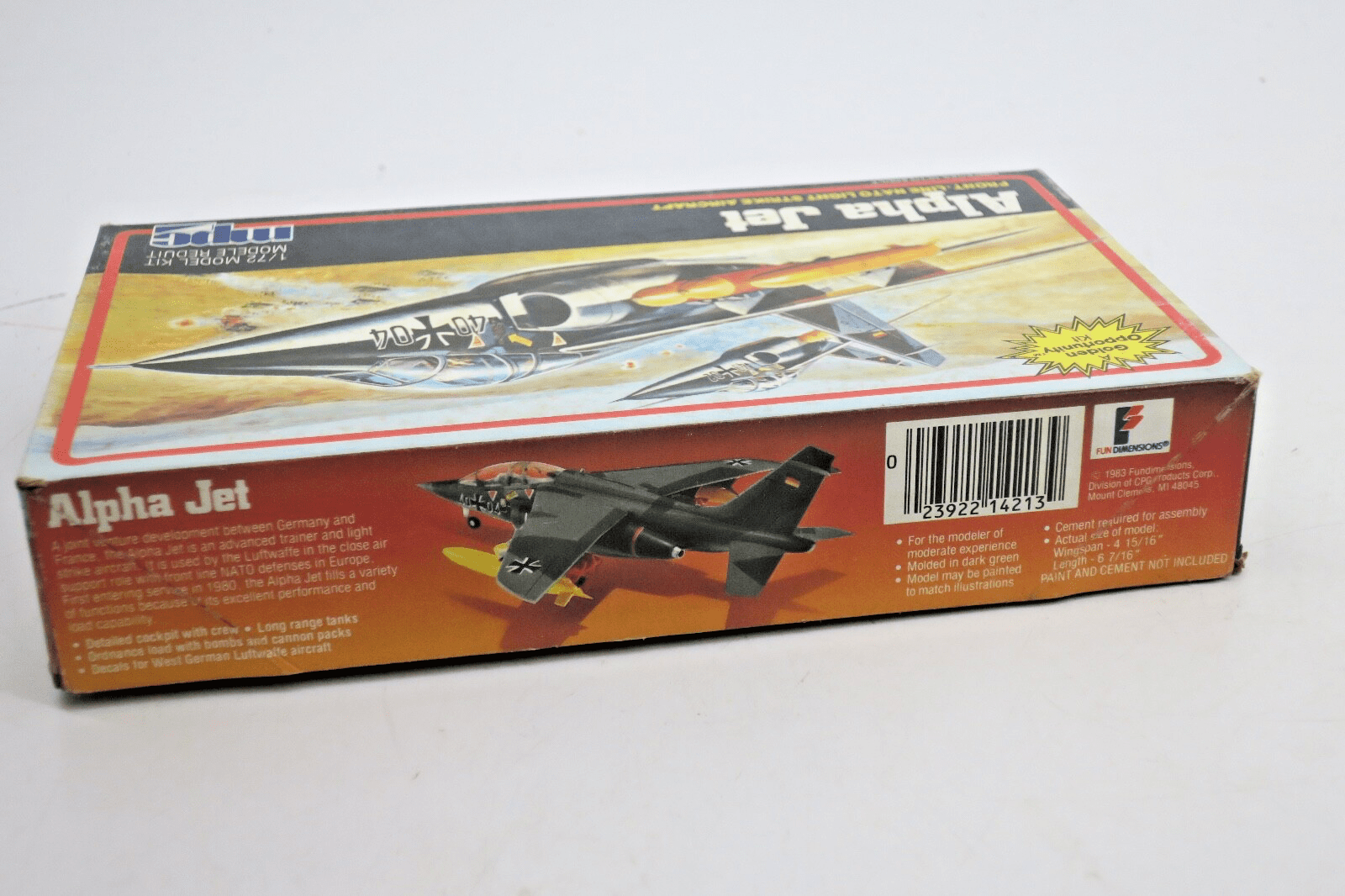 MPC 1/72 Alpha Jet Model Kit 1-4213 - WISE GUYS HOBBIES LLC