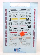 Super Scale International 1/48 F-16 C/ADF Falcons 14 TFS, 36 TFS Decals