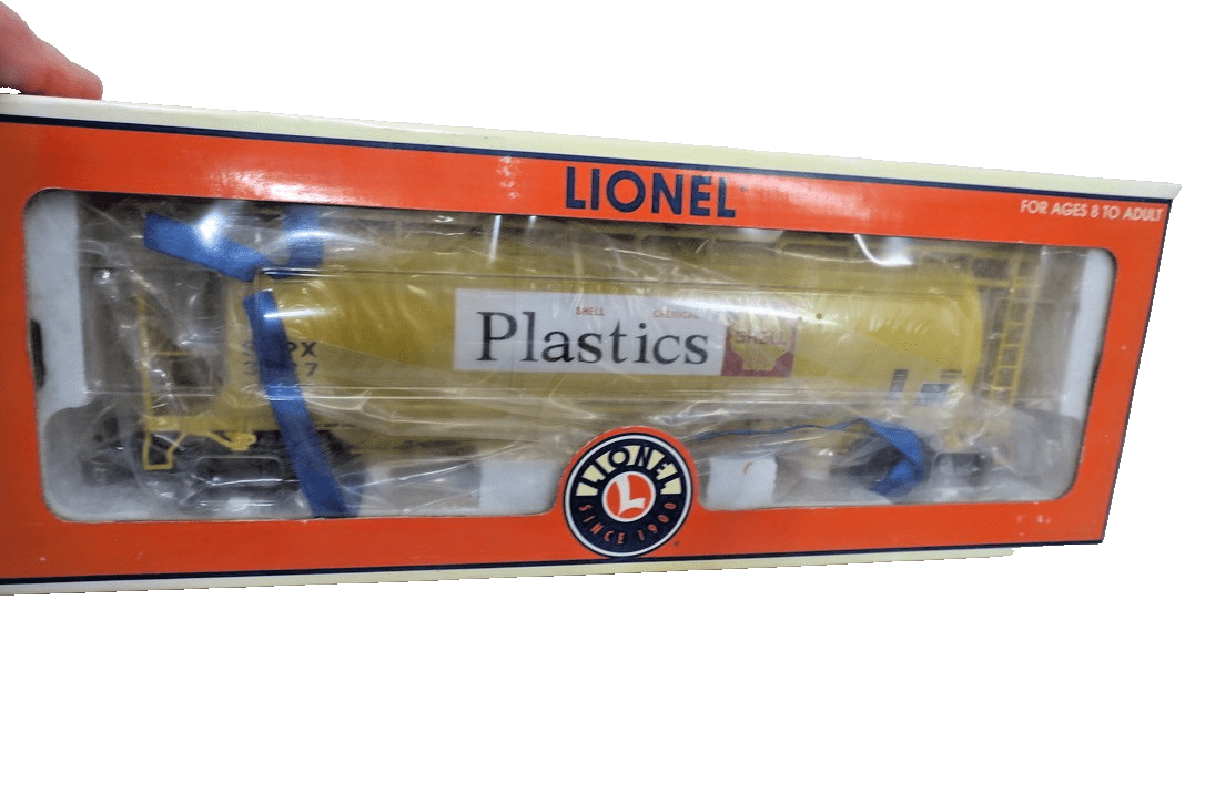 LIONEL SHELL 3 BAY CYLINDRICAL COVERED HOPPER CAR 6 - 17155! O SCALE FREIGHT - WISE GUYS HOBBIES LLC