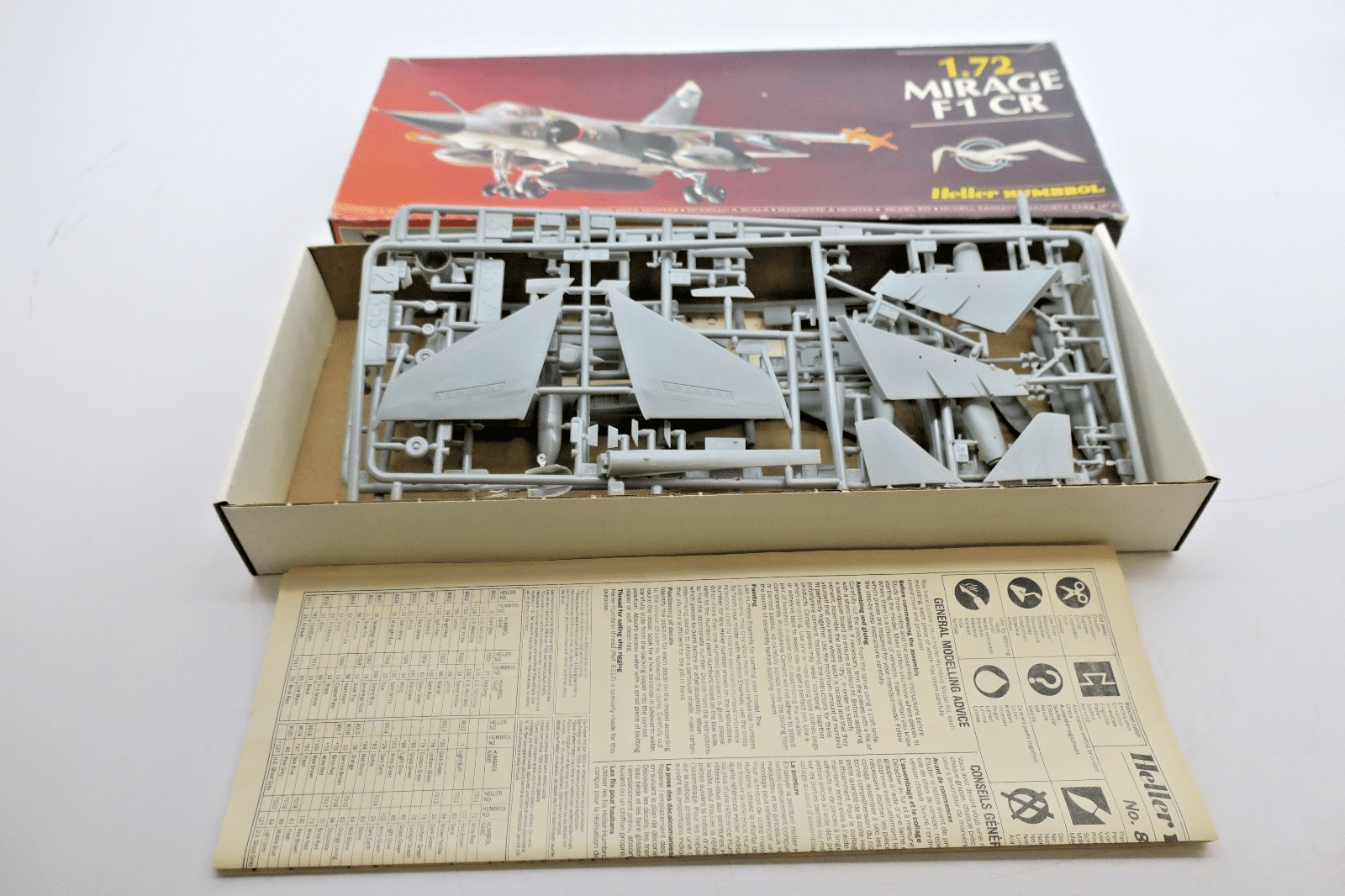 Heller 1/72 Mirage F1 CR Model Kit - WISE GUYS HOBBIES LLC