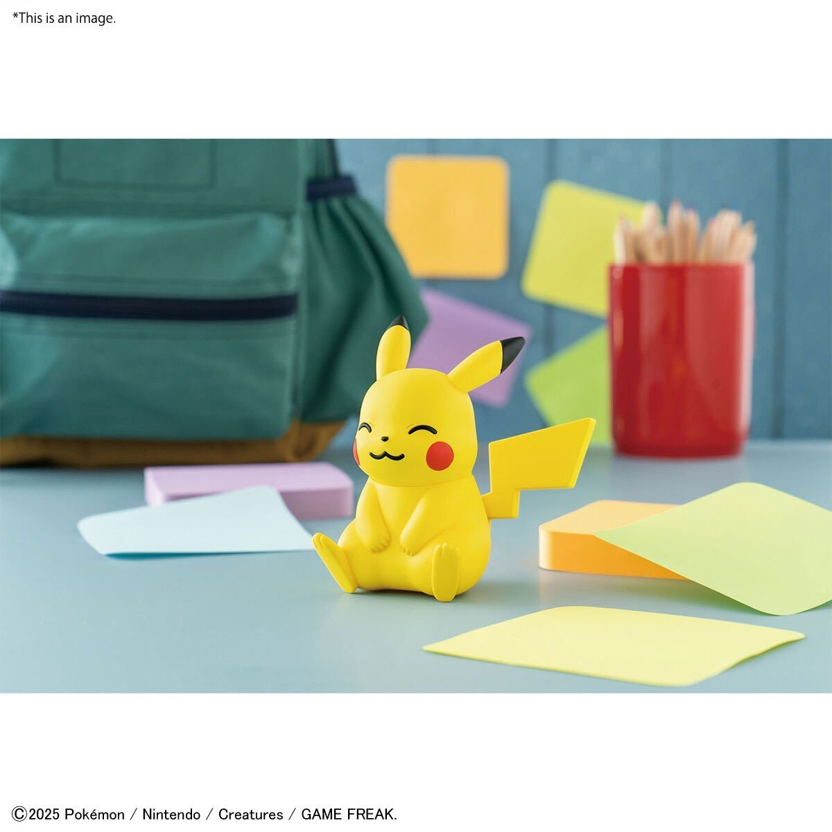 Pokémon Model Kit QUICK!! 16 PIKACHU (SITTING POSE) Model Kit - WISE GUYS HOBBIES LLC