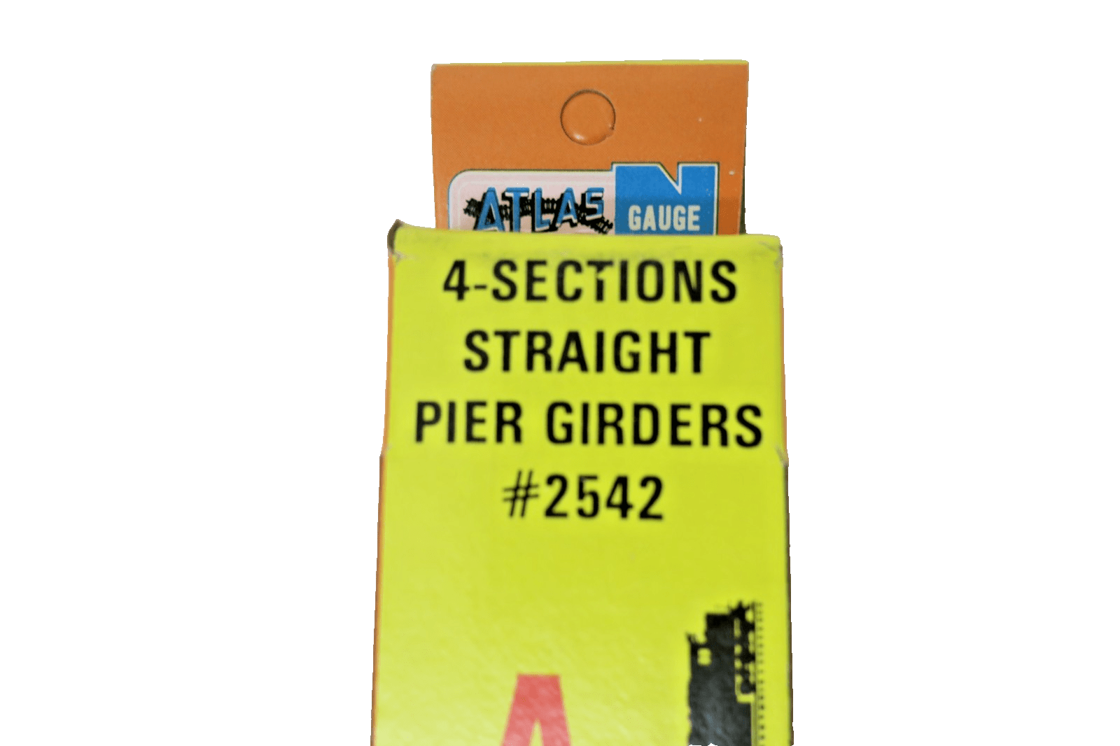 Atlas N Gauge Straight Pier Girders 2542 - 4 Sections - WISE GUYS HOBBIES LLC