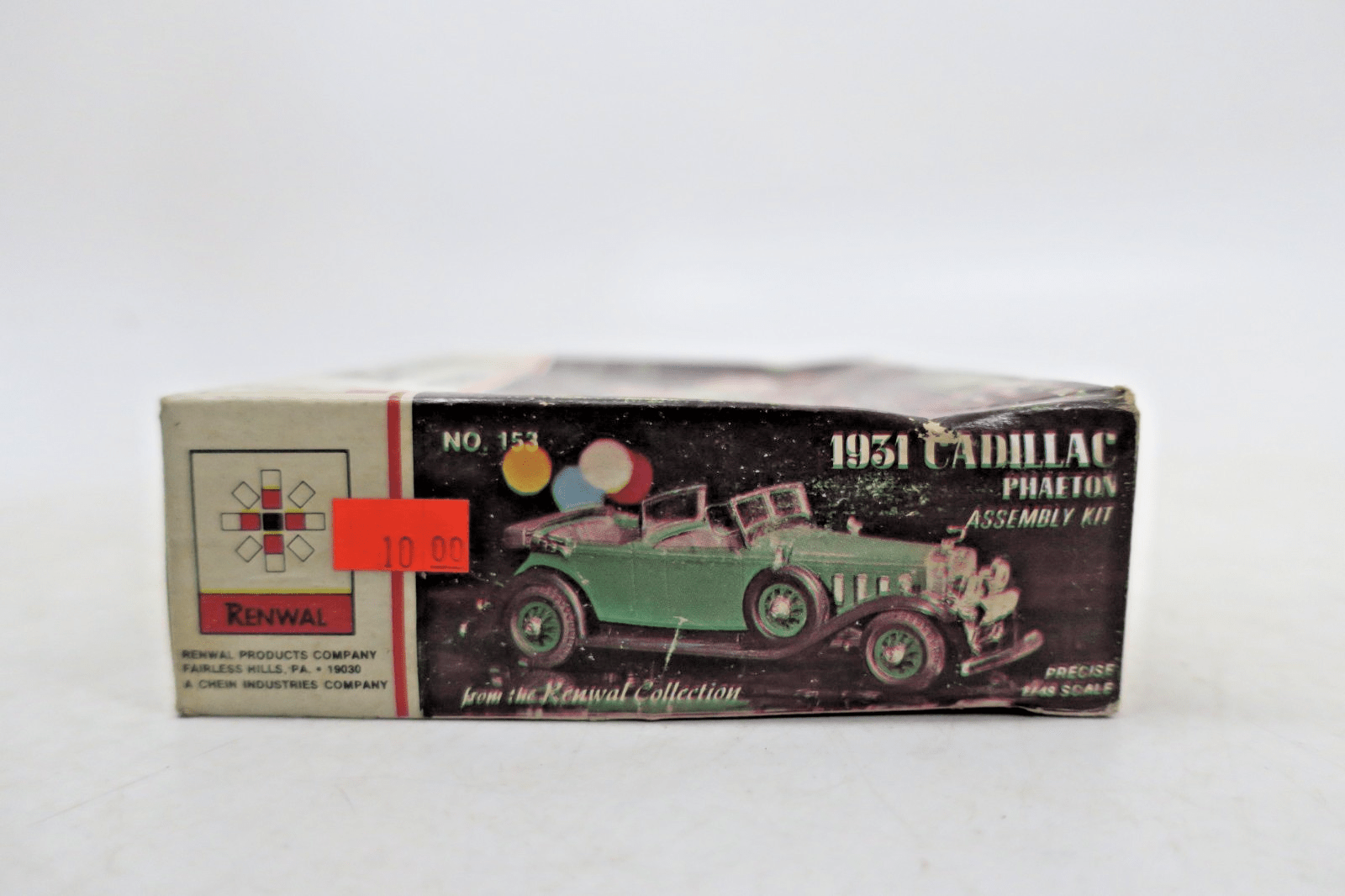 Renwal 1/48 1931 Cadillac Phaeton Model Kit 153 - WISE GUYS HOBBIES LLC