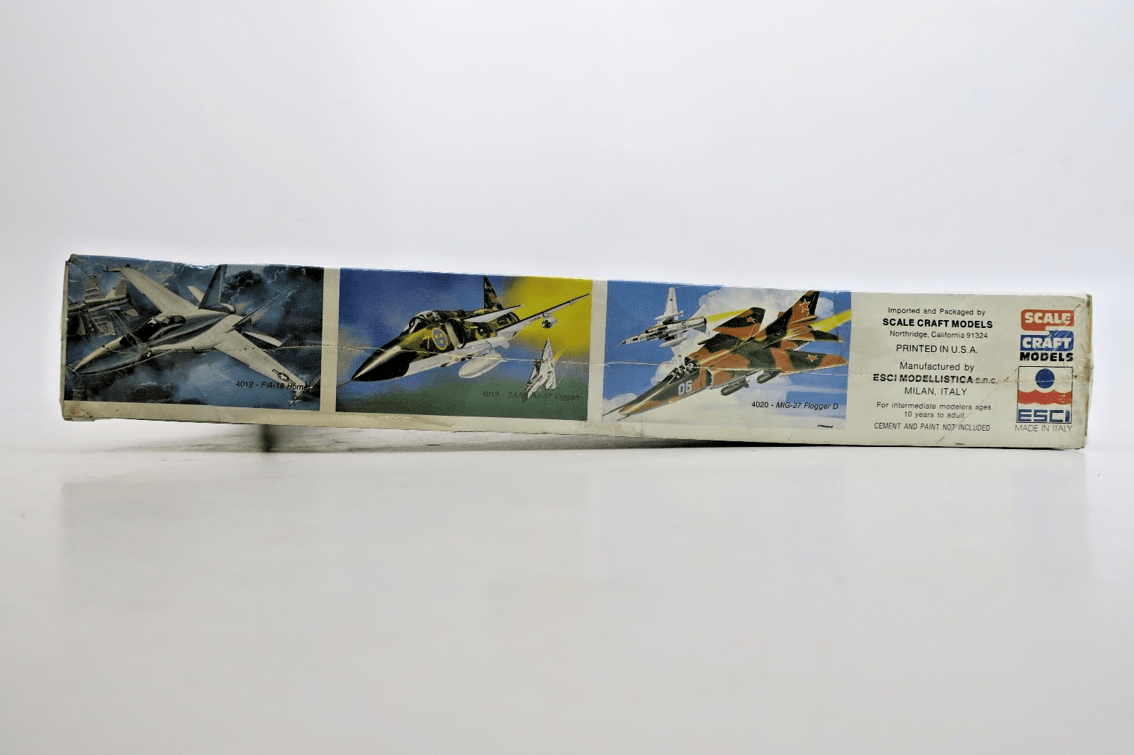 ESCI 1/48 Blue Angels A - 4 Skyhawk "II" Model Kit SC - 4024 - WISE GUYS HOBBIES LLC