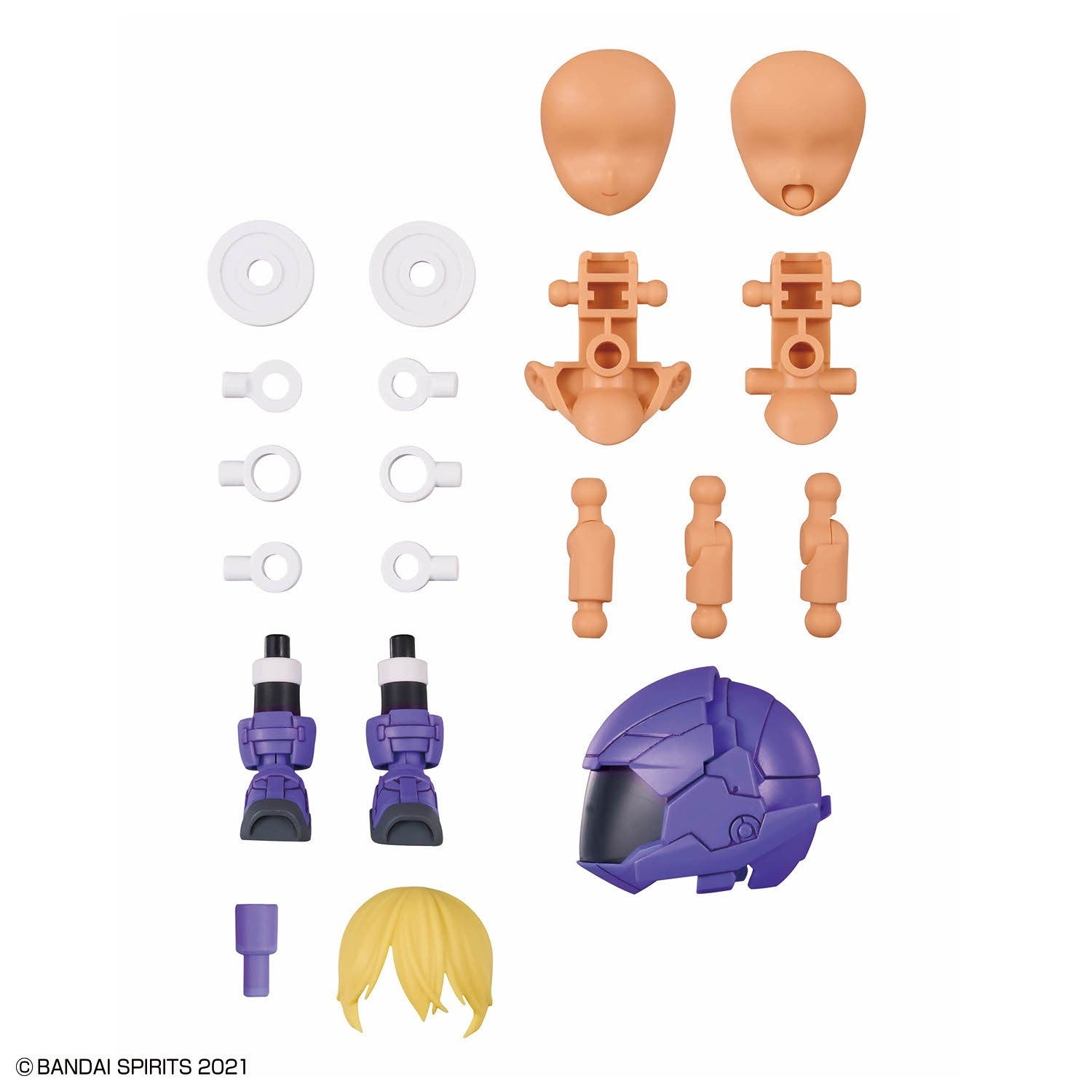 Bandai 30MS Option Parts Set 25 (Turbo Costume Gamma) [Color C] Model Kit - WISE GUYS HOBBIES LLC