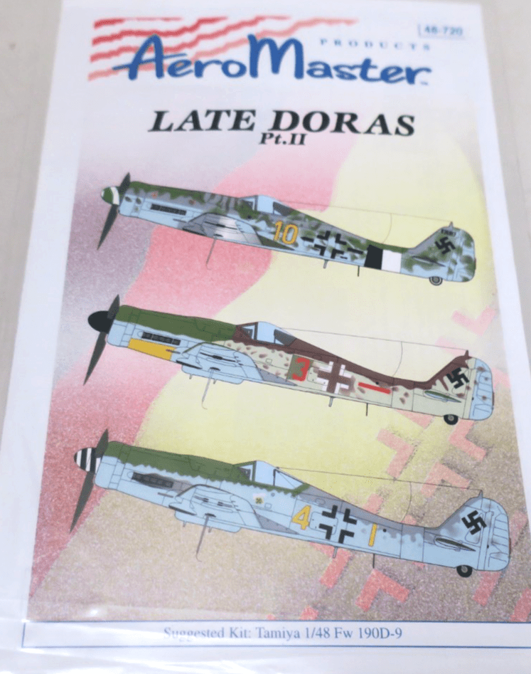 Aeromaster 48 - 720 Late Doras Pt. II - WISE GUYS HOBBIES LLC