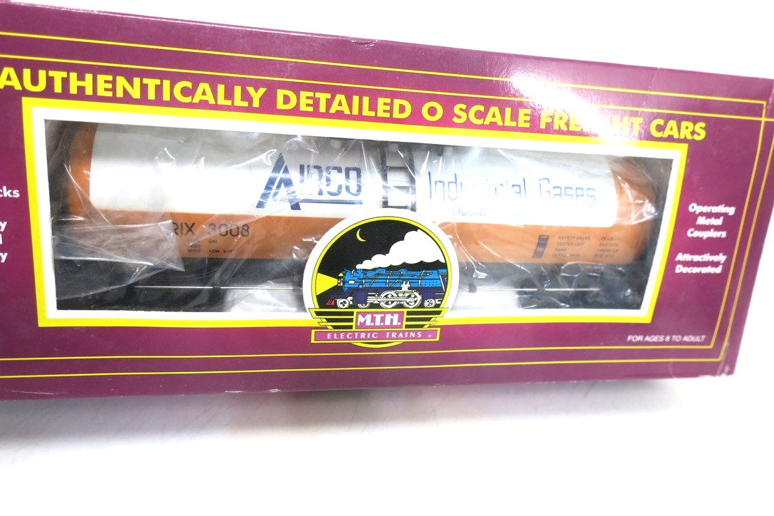 MTH Premier 20 - 92011 Airco ARIX Tank Car New In Box 3008 - WISE GUYS HOBBIES LLC