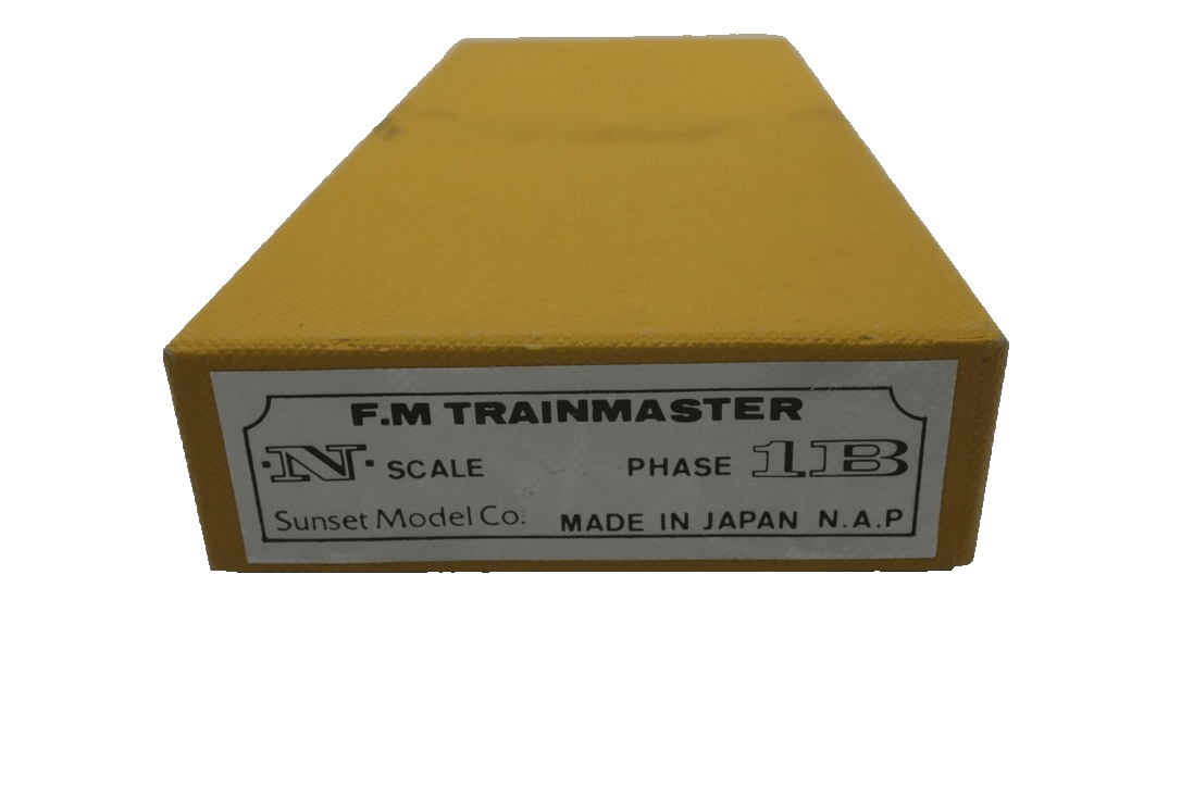 Sunset Model N Scale FM Trainmaster Phase 1B w/Original Box - WISE GUYS HOBBIES LLC