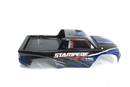 Traxxas Stampede 4x4 Blue Painted Body Black Shell Lid - WISE GUYS HOBBIES LLC