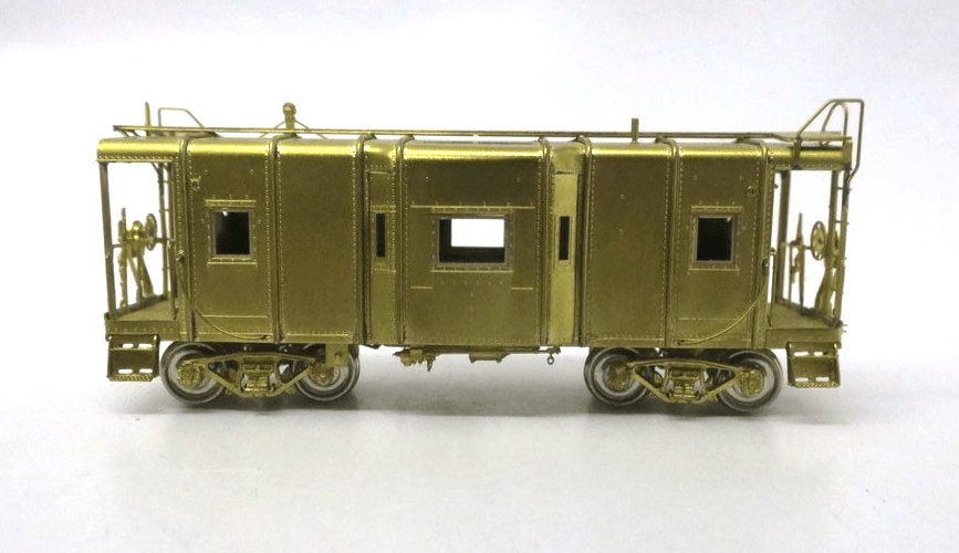 Overland Models HO Scale Brass B&O 'I-5' Bay Window Caboose, OMI-1225 - WISE GUYS HOBBIES LLC