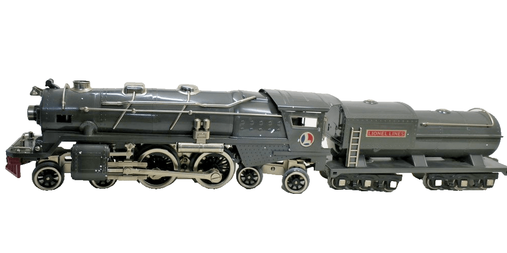 MTH 10 - 1058 Tinplate Traditions Lionel 400E Steam Engine Gunmetal - WISE GUYS HOBBIES LLC
