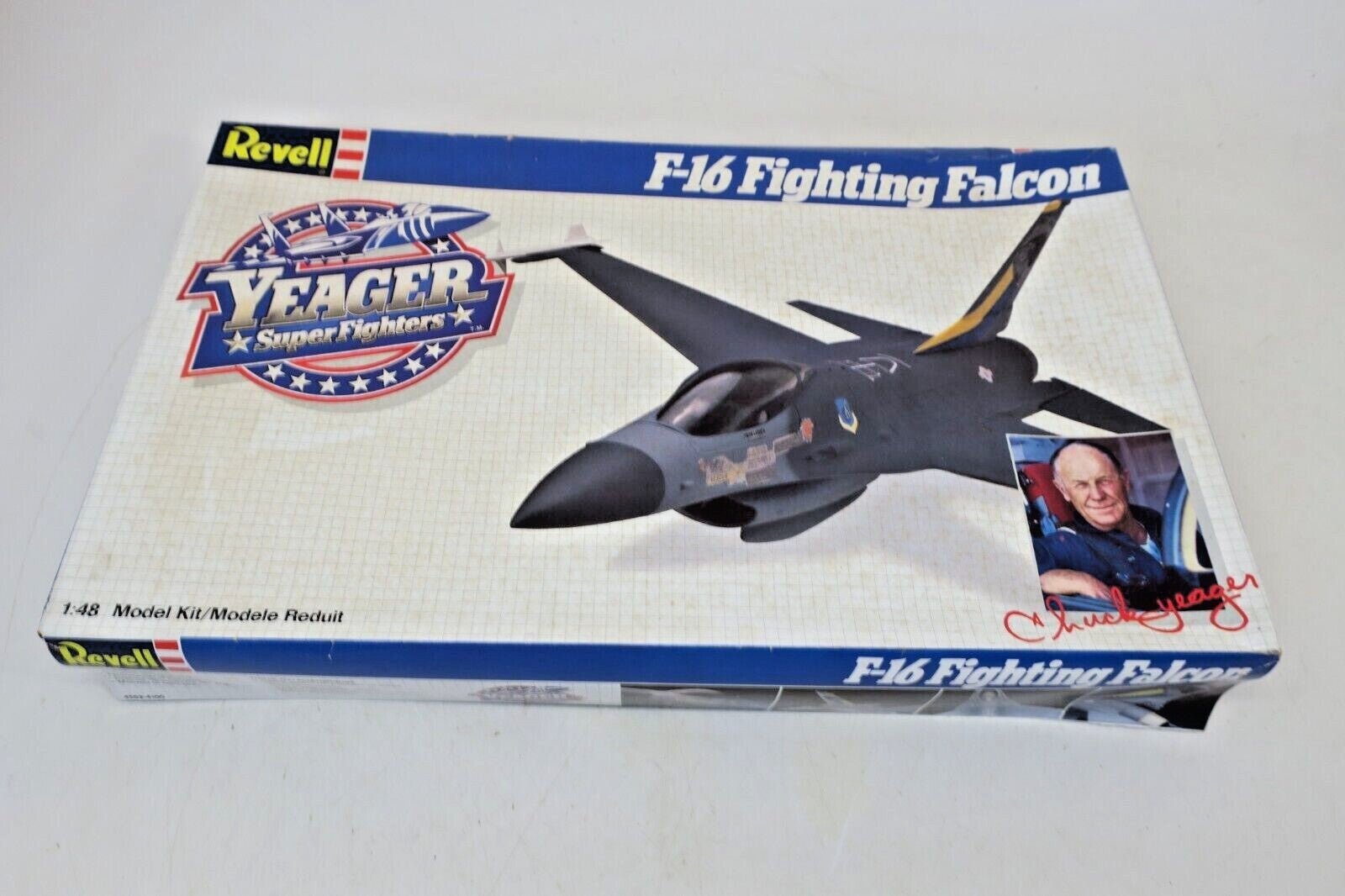 REVELL YEAGER SUPER FIGHTERS F-16 FIGHTING FALCON SCALE: 1:48 4562 - WISE GUYS HOBBIES LLC