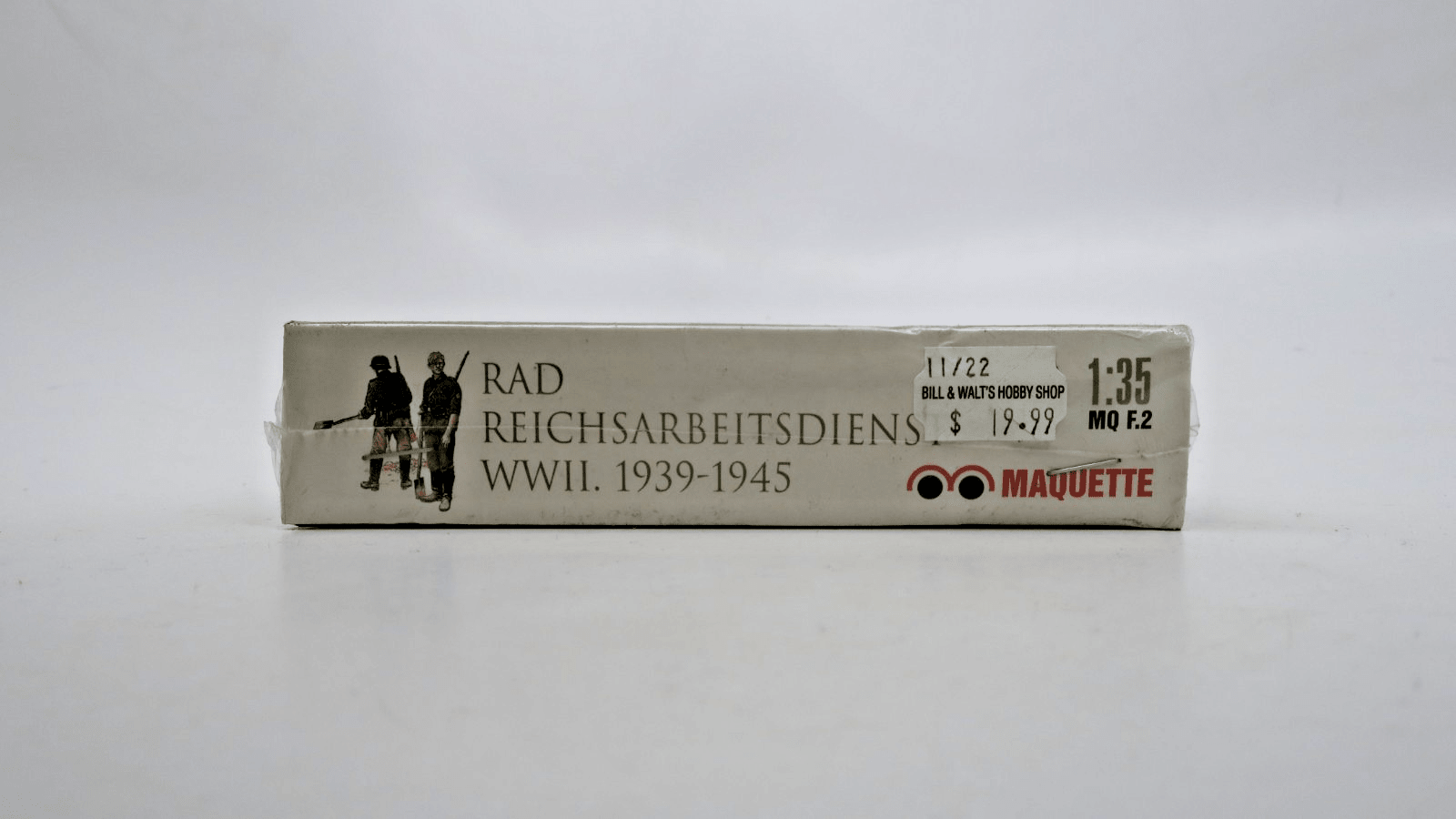 Maquette 1/35 RAD Reichsarbeitsdienst WWII 1939 - 1945 Model Kit MQ F.2 SEALED - WISE GUYS HOBBIES LLC